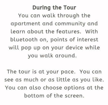 During The Tour text graphic